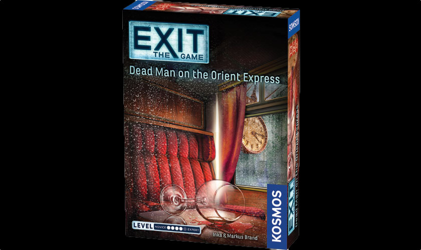 Dead Man on the Orient Express | Boxed Play at Home Exit Game - Cluedini UK  Board Games